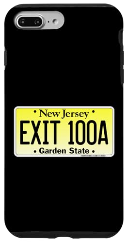 Hülle für iPhone 7 Plus/8 Plus New Jersey NJ GSP Parkway Kennzeichenausgang 100A von NJ New Jersey Garden State Parkway Apparel