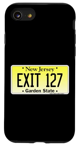 Hülle für iPhone SE (2020) / 7 / 8 New Jersey NJ GSP Parkway Nummernschild Exit 127 von NJ New Jersey Garden State Parkway Apparel