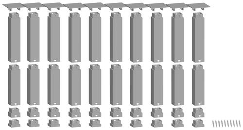 NOCH 53942 H0, TT, N Easy-Track Pfeiler-Set von NOCH