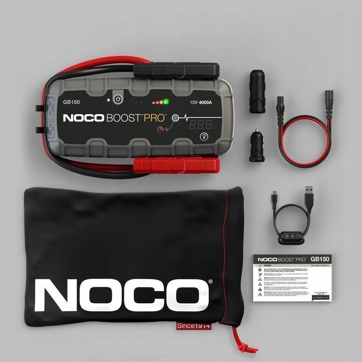 NOCO GB150 Boost 12V 3000A Starthilfeger�t mit integrierter 12V/USB-Batterie (GB150) von NOCO