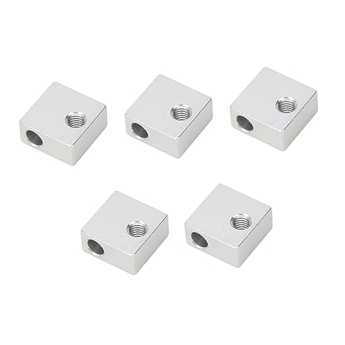 NOLITOY Aluminium Heizblock Für Drucker Extruder Heizblock Für Präzise Druckergebnisse Langlebige Druckkopfteile Kompatibel Mit Gängigen Druckern von NOLITOY