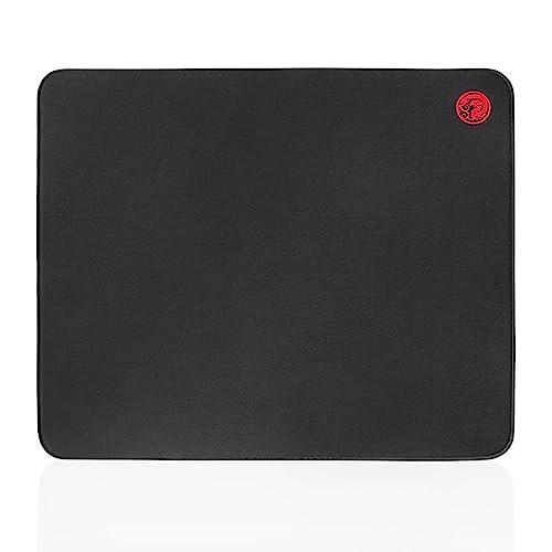 NOLOWY Großes Gaming-Pad mit nicht genähten Kanten, erweitertes Mauspad, Polyestergewebe-Basis, 48 x 40 cm von NOLOWY