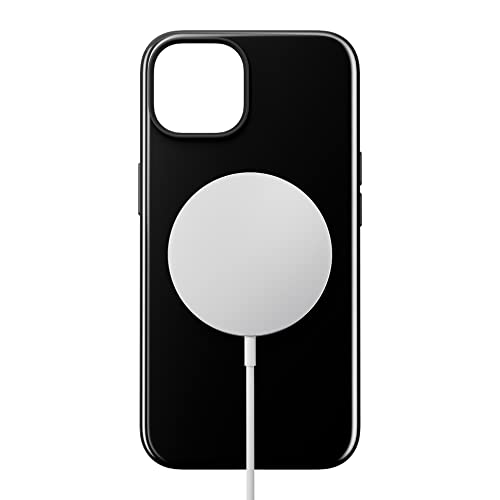 NOMAD Sport Case für iPhone 14 | Hülle aus Polycarbonat mit TPE-Bumper | mit glänzender PET-Beschichtung | MagSafe-kompatibel | Schwarz von NOMAD