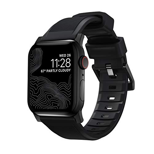 NOMAD Sport Strap V2 Lunar Black | strapazierfähiges Uhrenarmband für die 49mm/45mm/44mm/42mm Versionen der Apple Watch | Schwarz NOMAD Sport Strap V2 Lunar Black | strapazierfähiges Uhrenarmband für die 49mm/45mm/44mm/42mm Versionen der Apple Watch | Schwarz von NOMAD