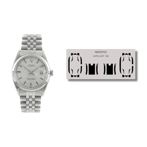 NOOYO Schutzfolie für Rolex Datejust 36 Ref. 1601 Schutz für Gehäuse, Schließe und Armband von NOOYO