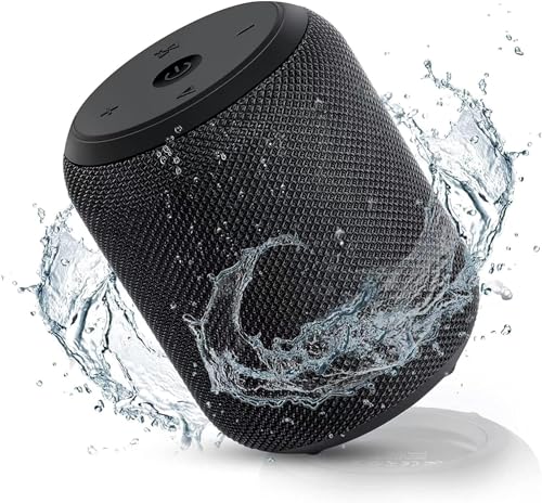 NOTABRICK Bluetooth-Lautsprecher, tragbare Lautsprecher mit 15 W Stereo-Kopplung, kabellos, blaue Zähne, 5.0 TWS-Mikrofon, IPX67 wasserdicht, 15 Stunden Spielzeit, kleines Musikgeschenk für Strand, von NOTABRICK