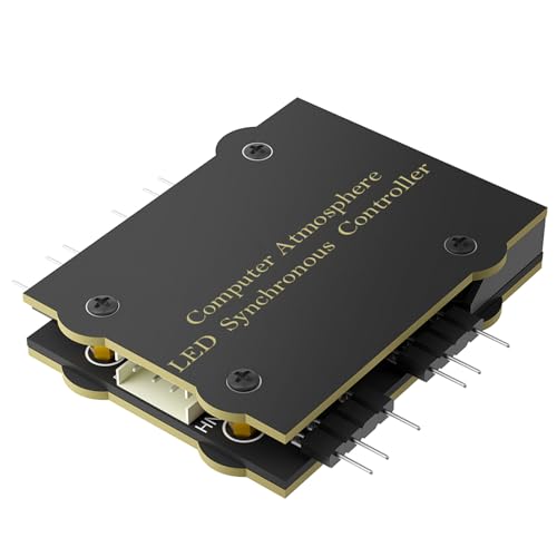 NPXUAMTJ 4Port 5V 3PIN Lüfter Controller Computer Atmosphären Licht Synchronisation Anschlüsse Controller Adapter Für Umgebungs Beleuchtung von NPXUAMTJ