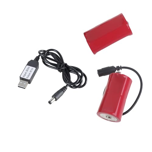 NPXUAMTJ USB Batterie Eliminatoren Leiten USB 5V 2A Bis 2x1 5 V LR20 D Batterie Stromkabel Für Schreibtischlampen Instrumente von NPXUAMTJ