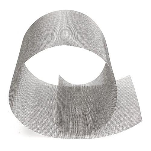 Verschnitt der Arbeitsplatte 304 Edelstahl-Filtrationsgewebe, Drahtgeflecht, Siebblatt, Fixiernetz, Werkzeuge, 20 x 40 Zoll, 6–400 Mesh, Drahtgeflecht CNC-Bausatz(100Mesh 0.18mm) von NTNTN