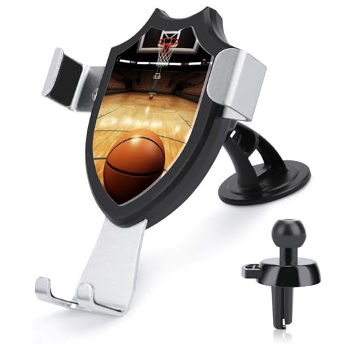 NTVOWPZO Magnetische Handyhalterung fürs Auto, Basketball-Handy-Ständer für Auto, universelle Handy-Halterung, Lüftungsschlitz, Handy-Halterung für alle Smartphones, Armaturenbrett, Windschutzscheibe, von NTVOWPZO