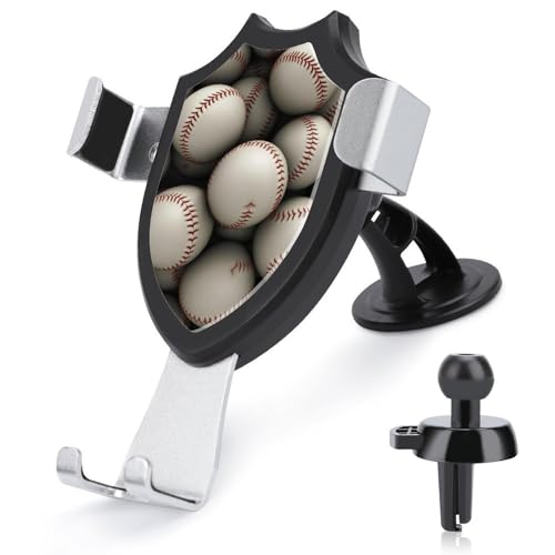 NTVOWPZO Magnetische KFZ-Handyhalterung, Baseball-Telefonständer für Auto, universelle Handy-Autohalterung, Lüftungsschlitz, Handy-Halterung für alle Smartphones, Armaturenbrett, Windschutzscheibe, von NTVOWPZO