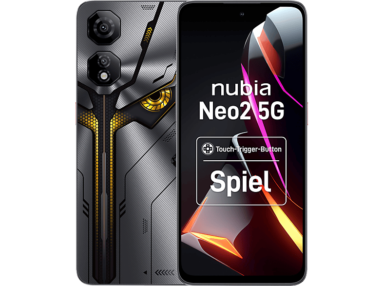 NUBIA NEO 2 5G STORM GREY 256 GB Storm Grey Dual SIM von NUBIA