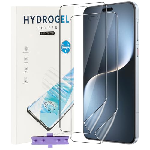 NUCNOK 2 Stück Schutzfolie für Honor Magic 7 Pro,Weiche Flexibilität Hydrogel Folie mit Positionierhilfe,Fingerabdruck-ID Unterstützen,Kratzfest Keine Blasen NUCNOK 2 Stück Schutzfolie für Honor Magic 7 Pro,Weiche Flexibilität Hydrogel Folie mit Positionierhilfe,Fingerabdruck-ID Unterstützen,Kratzfest Keine Blasen von NUCNOK