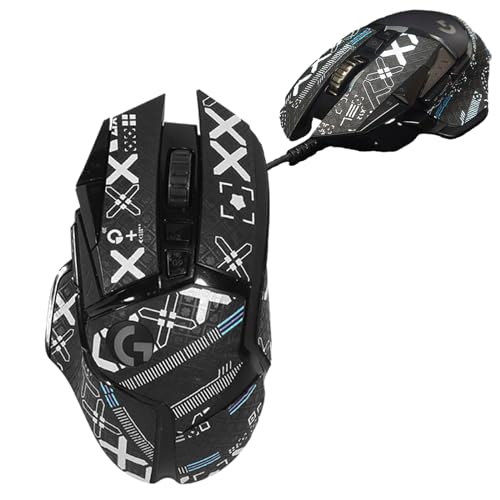 NUCNOK Maus-Anti-Rutsch-Aufkleber,Passend für Logitech G502 HERO/G502 Gaming-Maus,Schweißbeständig, rutschfest, einfach anzubringen, selbstklebendes Design, Gaming-Maus-Zubehör NUCNOK Maus-Anti-Rutsch-Aufkleber,Passend für Logitech G502 HERO/G502 Gaming-Maus,Schweißbeständig, rutschfest, einfach anzubringen, selbstklebendes Design, Gaming-Maus-Zubehör von NUCNOK