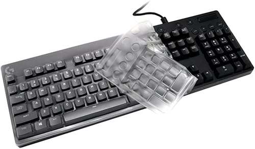 NUCNOK Tastaturschutz für Logitech G213 Prodigy,Ultra-Dünner Wasserdichter Silikon-Tastaturschutz,Staub,Schutz für Tastatur NUCNOK Tastaturschutz für Logitech G213 Prodigy,Ultra-Dünner Wasserdichter Silikon-Tastaturschutz,Staub,Schutz für Tastatur von NUCNOK