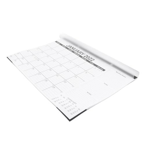 1 Stück 2022 2022 Wandkalender Tischkalender Feiertagskalender 2022 Mini-Tagesplaner büro kalender tischkalender basteln Tischkalender 2022 Schreibtischkalender fürs Büro Papier NUOBESTY von NUOBESTY