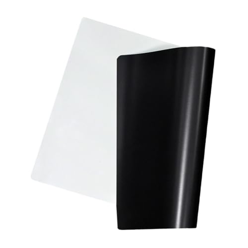 Kühlschrankmagnet Weiches Whiteboard Etiketten leer Planke magnetisches whiteboard magnetic whiteboard Nachrichtennotizen für den Kühlschrank hängendes Whiteboard Haustierfilm Weiß NUOBESTY von NUOBESTY