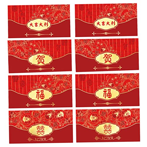NUOBESTY 1 Satz 40 Stück 2021 2021 roter Umschlag chinese new year chinesisch neujahr neujahrgeschenke rotes Paket Geld Mond- 2021 rote Pakete rote Geschenktüten aus Papier Kupferpapier NUOBESTY 1 Satz 40 Stück 2021 2021 roter Umschlag chinese new year chinesisch neujahr neujahrgeschenke rotes Paket Geld Mond- 2021 rote Pakete rote Geschenktüten aus Papier Kupferpapier von NUOBESTY