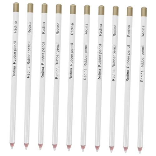 NUOBESTY 10 Stück Skizzenzeichnungsbürste Bleistift Radiergummi Topper Zeichenstifte Zum Skizzieren Radierstifte Für Künstler Künstlerbedarf Bleistifte Stift Mit Radiergummi Weiß Holz NUOBESTY 10 Stück Skizzenzeichnungsbürste Bleistift Radiergummi Topper Zeichenstifte Zum Skizzieren Radierstifte Für Künstler Künstlerbedarf Bleistifte Stift Mit Radiergummi Weiß Holz von NUOBESTY