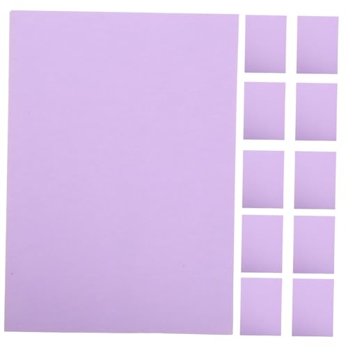 NUOBESTY 100st Kopierpapier Karton Origami-druckpapier Bastelpapier Herstellen Malmaterial Bastelmaterial Diy-papiere Diy-material Dekoratives Druckerpapier Lavender Zellstoffpapier von NUOBESTY