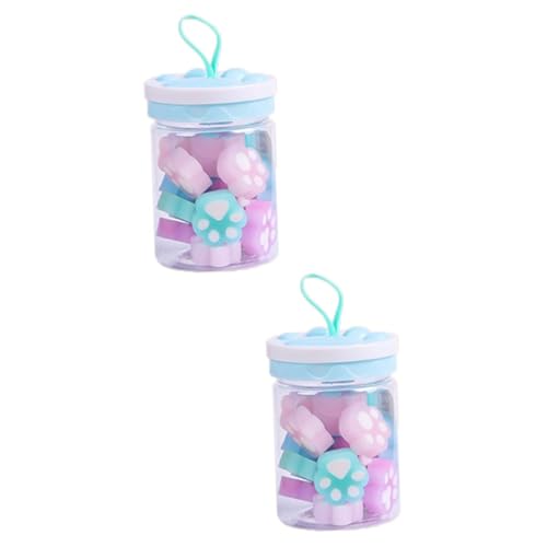 NUOBESTY Katzenbleistifte 2 Kisten Radiergummi Für Katzen Pfoten Bleistift Radiergummis Spielzeug Malerei Radiergummi Bürodekoration Gummipanda Rätsel Katzenpfote Schulmaterial 3d NUOBESTY Katzenbleistifte 2 Kisten Radiergummi Für Katzen Pfoten Bleistift Radiergummis Spielzeug Malerei Radiergummi Bürodekoration Gummipanda Rätsel Katzenpfote Schulmaterial 3d von NUOBESTY