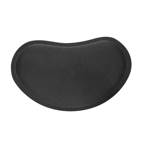 NUOBESTY 3St -Handgelenkpolster Ergonomische Mausauflage Bürozubehör Mauspad -hartes Gaming-Pad Mauspad-Kissen Gel-Mauspad Ellenbogen-Schreibtischpolster kleines Mauspad Black von NUOBESTY