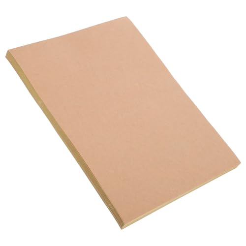 NUOBESTY 50 Blatt A4 Selbstklebende Kraftpapier-aufkleber, Etiketten, Bedruckbar, Bedruckbares Aufkleberpapier, Druckaufkleber, Papier, Kraftaufkleber, Papieretiketten von NUOBESTY