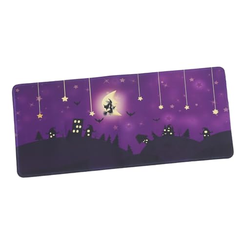 NUOBESTY Halloween Mauspad Computer Mauspad Gaming Cartoon Mauspads Tastatur Schreibpad Schreibtisch Mauspads Tastatur Und Tastatur Mauspad Kleines Mauspad von NUOBESTY