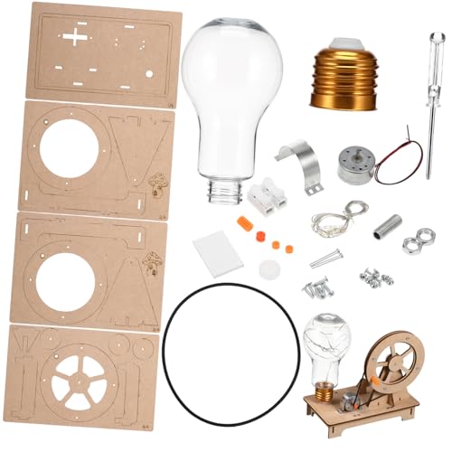 NUOBESTY Handgekurbelte Laterne Led Werkzeug Auto Manuelles Generatormodell Kabellos Schlüssel Stiftlicht Taschenlampe Wiederaufladbar Batteriebetriebene Lichter Blitzlicht Blinken Hölzern von NUOBESTY