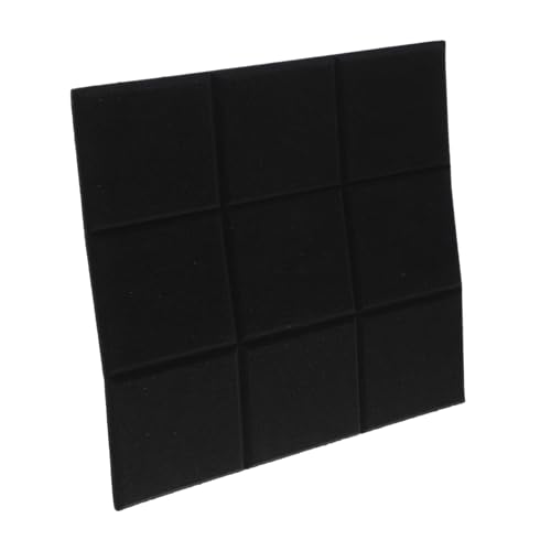 NUOBESTY Jiugongge-Filzplatte Pinnwände für zu Hause das bi Luft LED-Noteboard Oh steckbrett message board Mitteilungsbrett tavlit Memo-Message-Board Anschlagtafel für Foto gefühlt Black von NUOBESTY