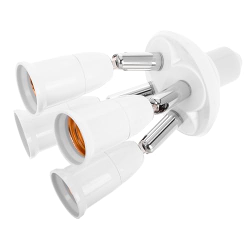 NUOBESTY Lichtsockel Splitter Adapter Verstellbar und Biegsam LED Lampenkonverter zur Erweiterung von Deckenleuchten Robuster für Lange NUOBESTY Lichtsockel Splitter Adapter Verstellbar und Biegsam LED Lampenkonverter zur Erweiterung von Deckenleuchten Robuster für Lange von NUOBESTY