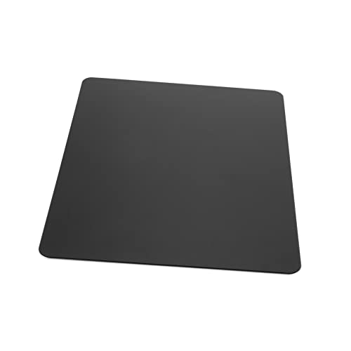 NUOBESTY Mauspad Gamer Mousepad Gaming Mouse pad Mouse mat Gaming Mousepad Mouse-pad Computer-Pad Desktop-Pad kabelloses Pad Schreibtisch Metallkissen -Pads Aluminiumlegierung Black von NUOBESTY