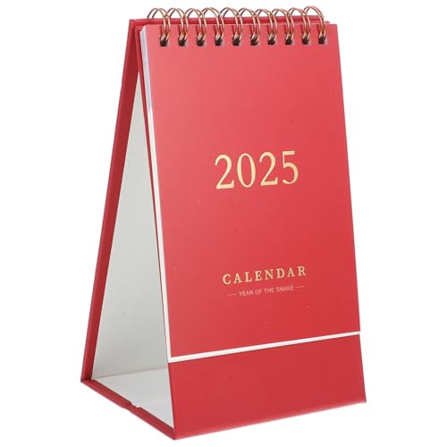 NUOBESTY Mini-Tischkalender Stehend Flip- 2024–2025 Taschenkalender 18-Monats- Terminplaner Für Büro Schule 2024. 07–2025. 12 Rot NUOBESTY Mini-Tischkalender Stehend Flip- 2024–2025 Taschenkalender 18-Monats- Terminplaner Für Büro Schule 2024. 07–2025. 12 Rot von NUOBESTY