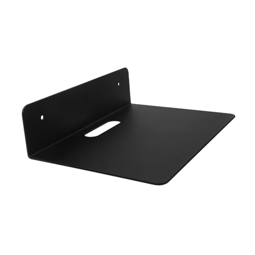 NUOBESTY Projektorhalterung Wandhalterung Für Die Kamera Im Wohnzimmer Wandhalterung Für Projektoren Router-Rack Wand-Router-aufbewahrungshalterungen DVD-Regal Black Aluminiumlegierung von NUOBESTY