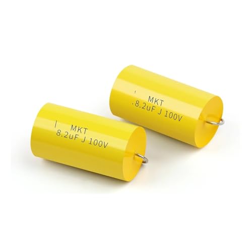 NWPNLXEA 2Pcs MPT 100V Capacitor HiFi Axial Fever Crossover Coupling Frequency-Divided for Audio Capacitor Audiophile Speaker (100V5.6UF) von NWPNLXEA