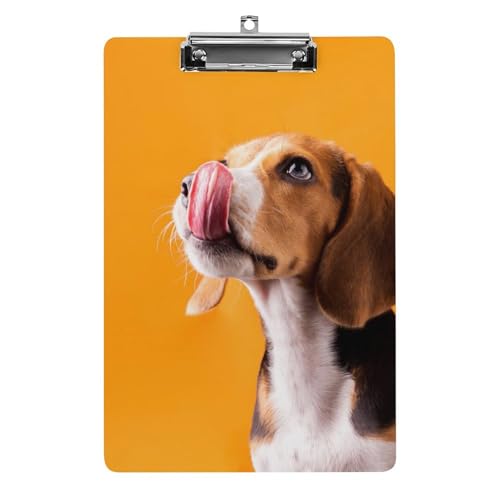 Niedlicher Hund Klemmbrett Zum Aufhängen Clipboard Hartplatten Klemme Für Papier Dokumente von NYKVTG