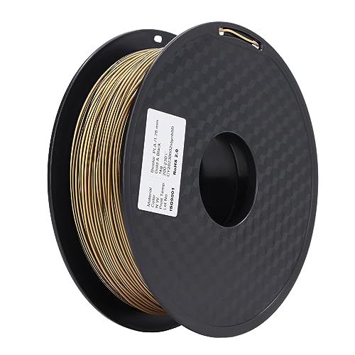 3D-Drucker-Filament Gold Schwarz Zweifarbiges Pla-Seidendruck-Verbrauchsmaterial Hohe Detailauflösung 30-45 mm S von NYSUZHOUJI