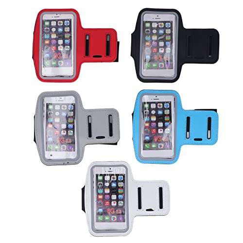 Mobiltelefon Armband Wasser verhindern Sporthülle 5pcs Sky Blue Black White Rotgrau für Outdoor -Aktivitäten Mobiltelefon Armband Wasser verhindern Sporthülle 5pcs Sky Blue Black White Rotgrau für Outdoor -Aktivitäten von NYSUZHOUJI