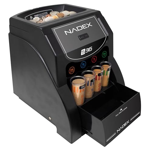 Nadex 36SN Automatischer Münzsortierer und -verpackung von Nadex