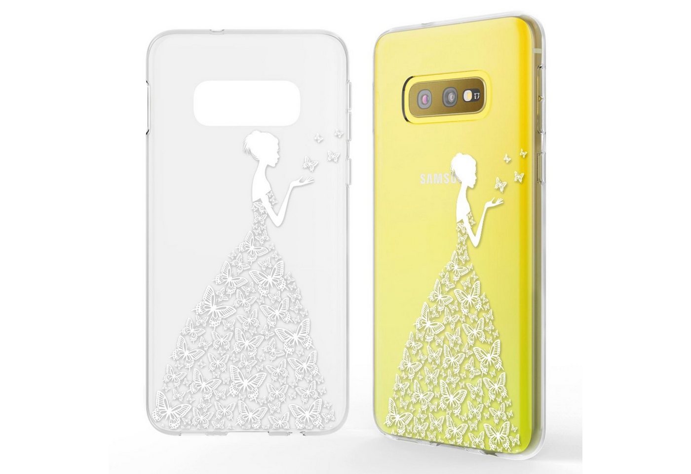 Nalia Smartphone-Hülle Samsung Galaxy S10e, Motiv Silikon Hülle / Print Cover / Muster Schutzhülle / Design Case von Nalia