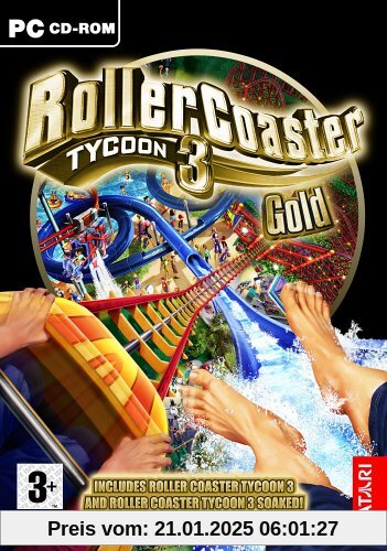 Rollercoaster Tycoon 3 - Gold Edition von Namco Bandai Games Germany GmbH