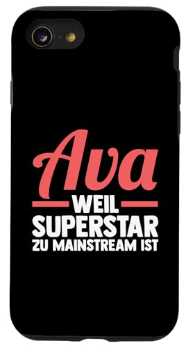 Hülle für iPhone SE (2020) / 7 / 8 Vorname Ava von Name Ava Geschenk