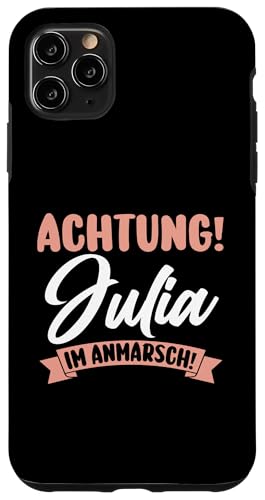 Hülle für iPhone 11 Pro Max Vorname Julia von Name Julia Geschenk