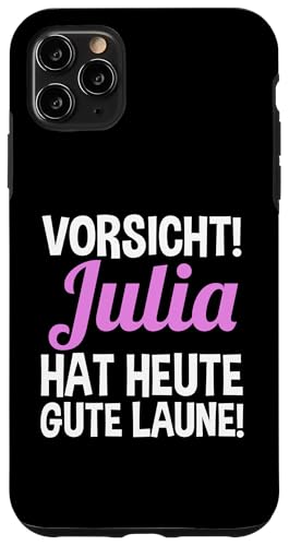 Hülle für iPhone 11 Pro Max Vorname Julia von Name Julia Geschenk