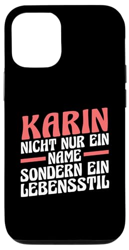 Hülle für iPhone 15 Pro Vorname Karin von Name Karin Geschenk