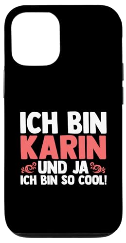 Hülle für iPhone 15 Vorname Karin von Name Karin Geschenk