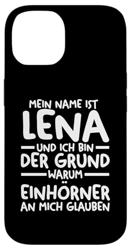 Hülle für iPhone 14 Vorname Lena von Name Lena Geschenk