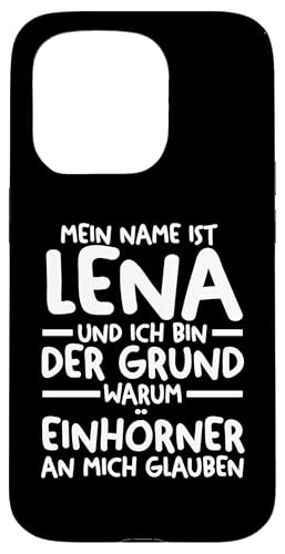 Hülle für iPhone 15 Pro Vorname Lena von Name Lena Geschenk