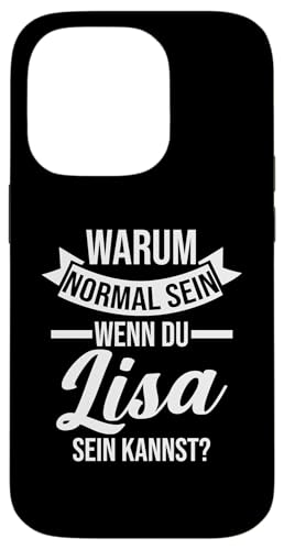 Hülle für iPhone 14 Pro Vorname Lisa von Name Lisa Geschenk