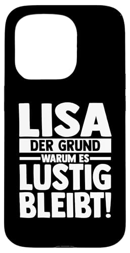 Hülle für iPhone 15 Pro Vorname Lisa von Name Lisa Geschenk